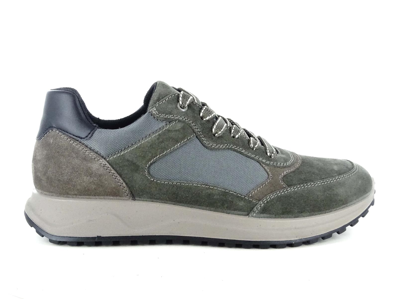 IMAC853550 IMAC HERREN-LEDERSNEAKERS F/GUMMI