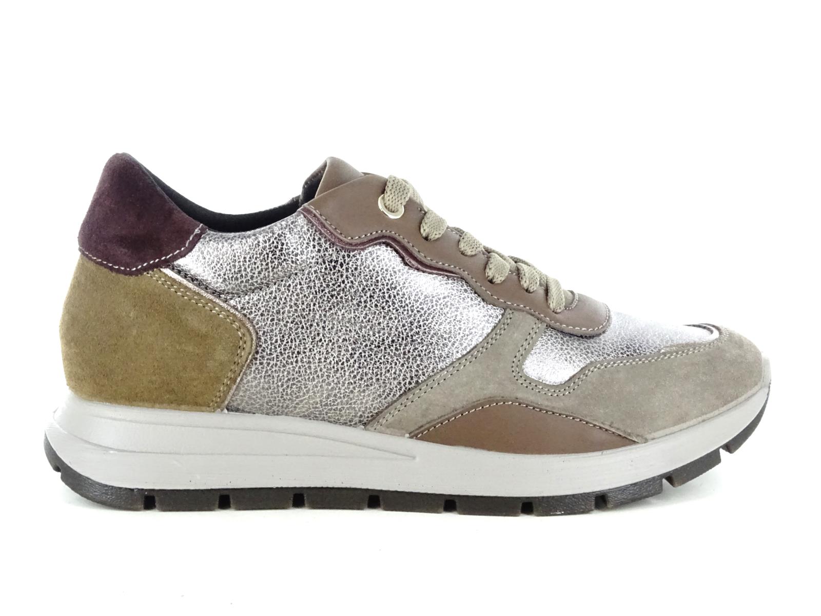 IMAC857980 IMAC DAMEN-LEDERSNEAKERS F/GUMMI
